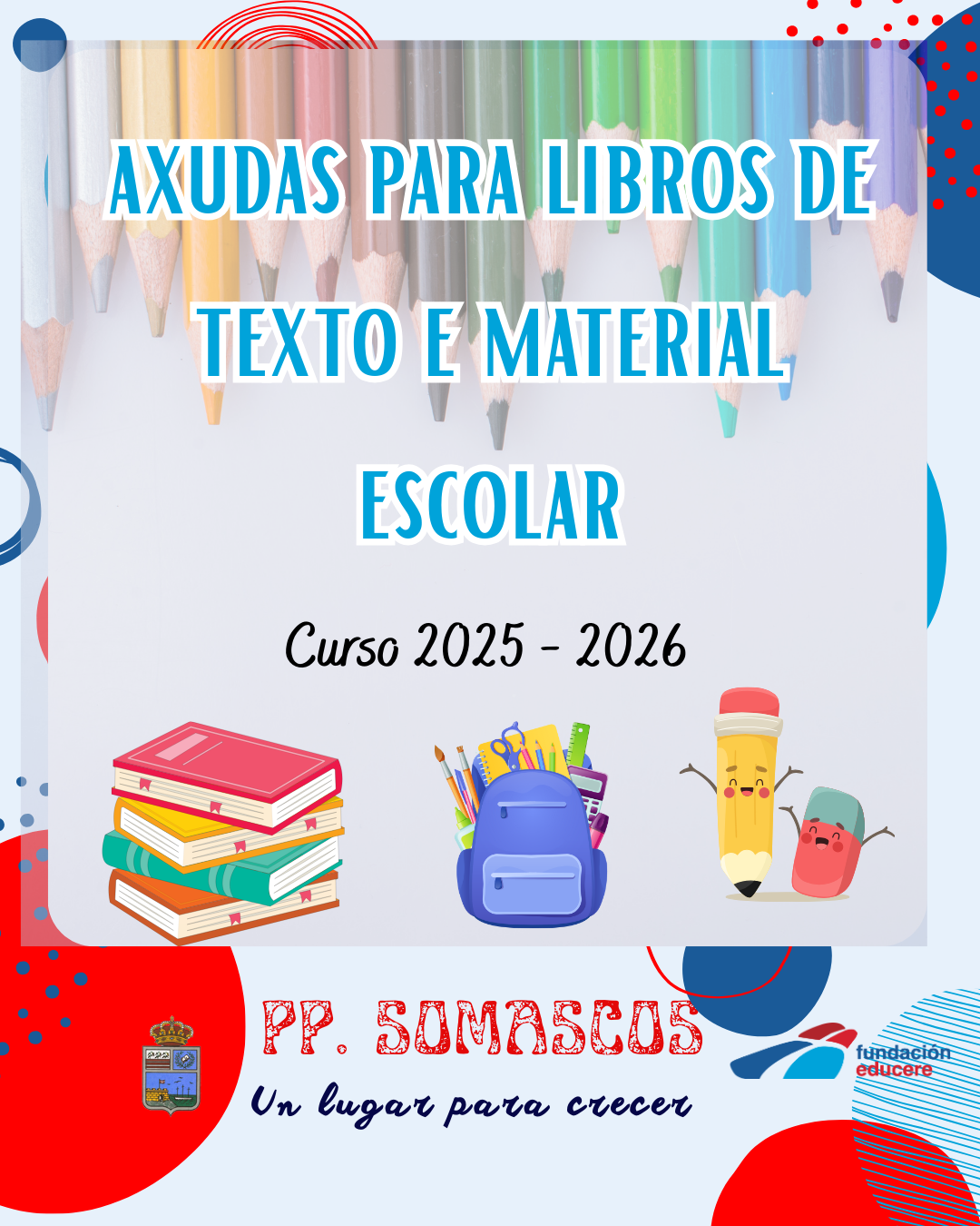 Axudas para libros de texto e material escolar – CPR. Padres Somascos ...